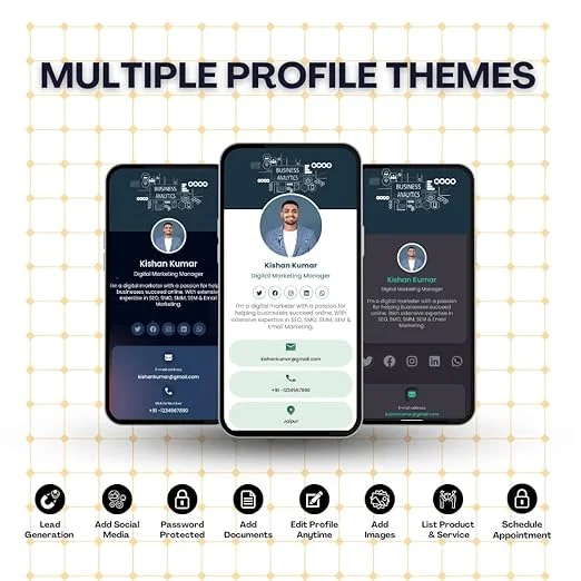 Founder Signature NFC Card view 3